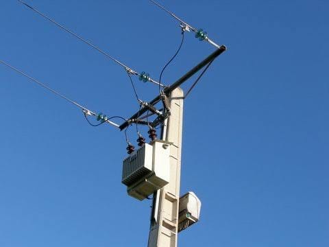 Poste de transformation sur poteau